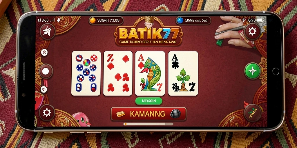 Tampilan menarik dari gameplay BATIK77 yang mengasyikkan.