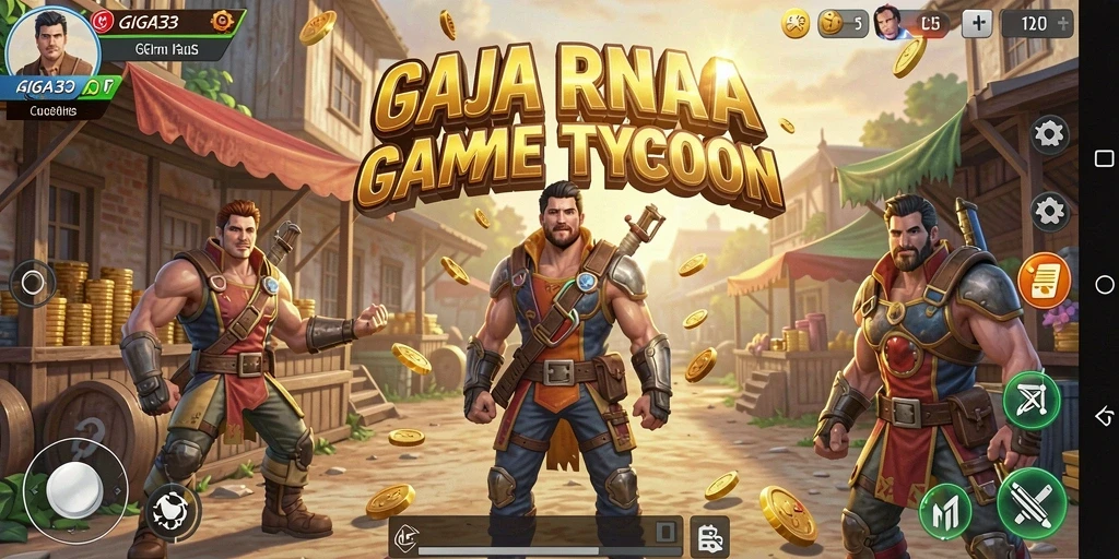 Tampilan gameplay GIGA33 yang menarik dan menarik perhatian.