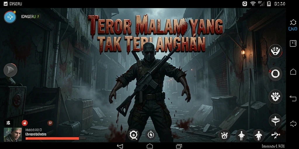 Screenshot menampilkan suasana mencekam dari gameplay IDNSERU.