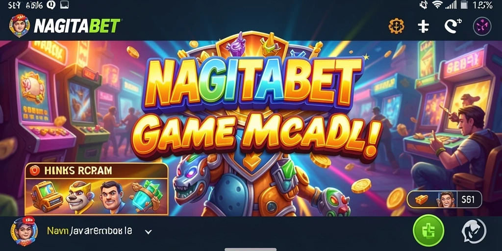 Screenshot NAGITABET menunjukkan keseruan gameplay Arcade.