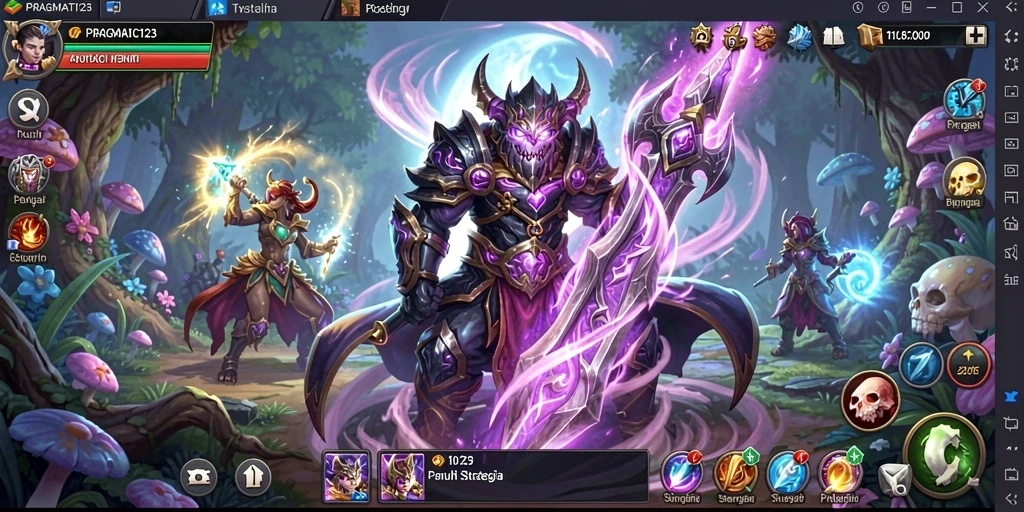 Tampilan gameplay seru di dunia fantasi PRAGMATIC123.