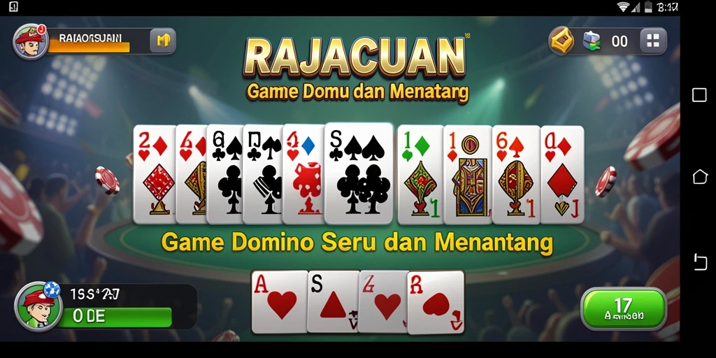Gameplay seru RAJACUAN yang menantang untuk semua pemain.
