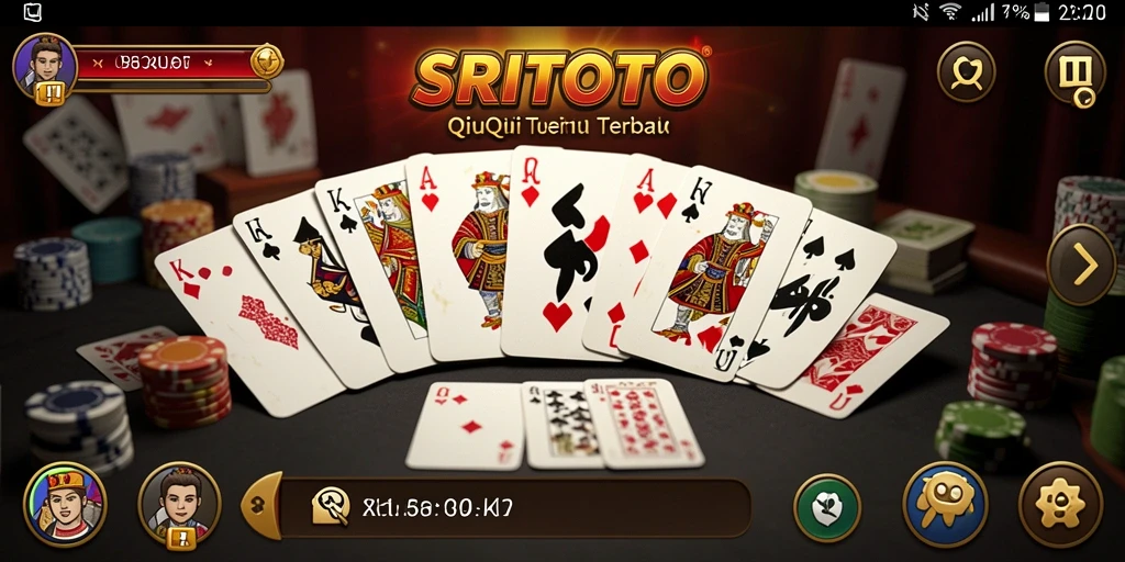 Tampilan menarik dari gameplay SRITOTO QiuQiu.