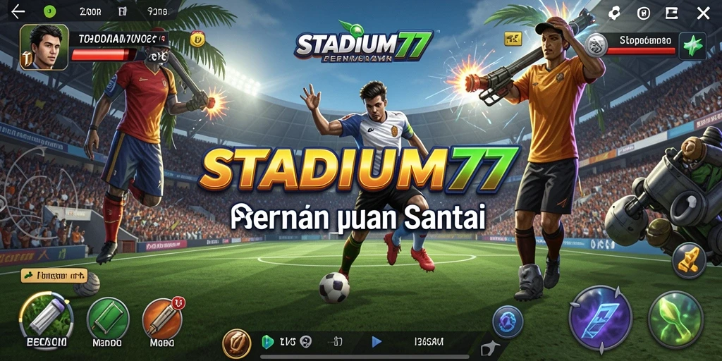 Tampilan gameplay STADIUM77 yang menyenangkan dan menarik.