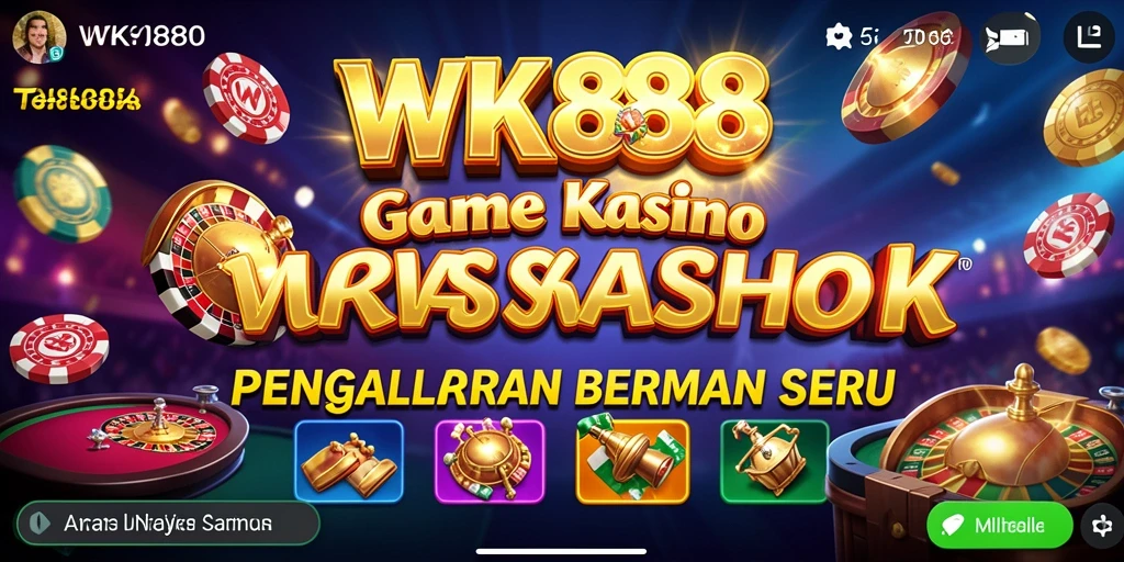 Gameplay menyenangkan di WK888 dengan berbagai pilihan permainan Kasino.